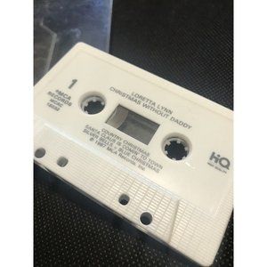 Loretta Lynn Christmas Without Daddy Cassette Tape Music Holiday TESTED WORKS